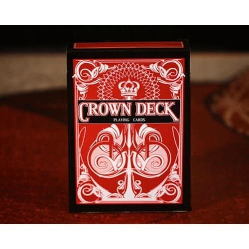 The Crown Deck (RED) from The Blue Crown - Tricks, Cool Collectable Cards, Custom Design Decks, Cards For Magicians, Designer Deck