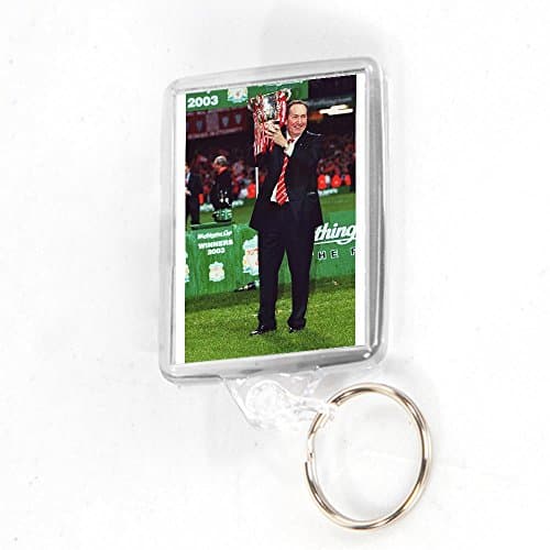 Dipinto Key Ring Rectangular - 02.03.2009 LFC v Manchester United - League Cup Final (2-0)
