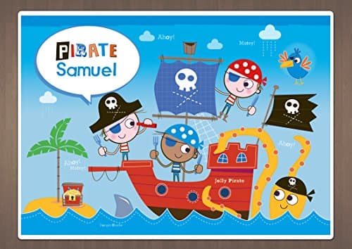 Personalised Children's Placemat - Pirates