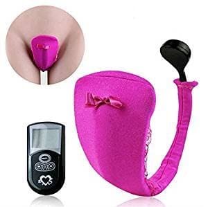 Sherry(US) d66-b1(TM) Wireless Remote Control 10 Speeds Invisible V-i-brat-ing C String Panties Underwear Massager Innovative S-e-x Toy for Women Have Fun