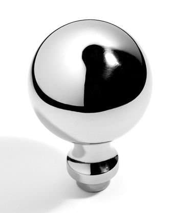 Samuel Heath Profile Ball Knobset - 45mm - Polished Chrome