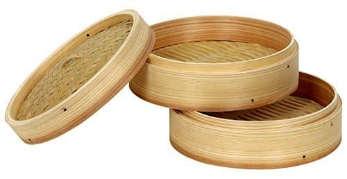 Bamboo 10" Steamer for Pao Buns