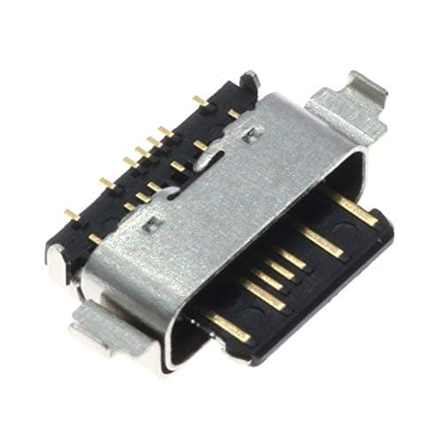 ljym88 Charging Port Micro USB Repair Replacement Mini Durable Connector Lightweight Portable Accessories Metal Practical for Nokia X5 X6 X7