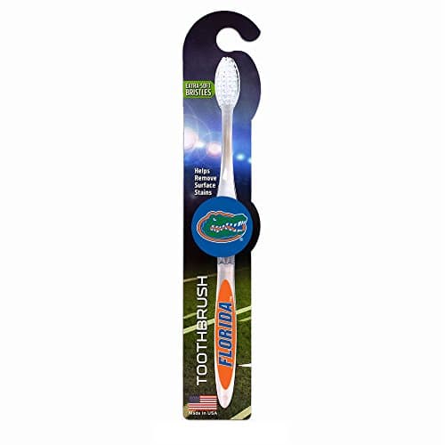 Florida Gators NCAA 1 Pack Toothbrush - White