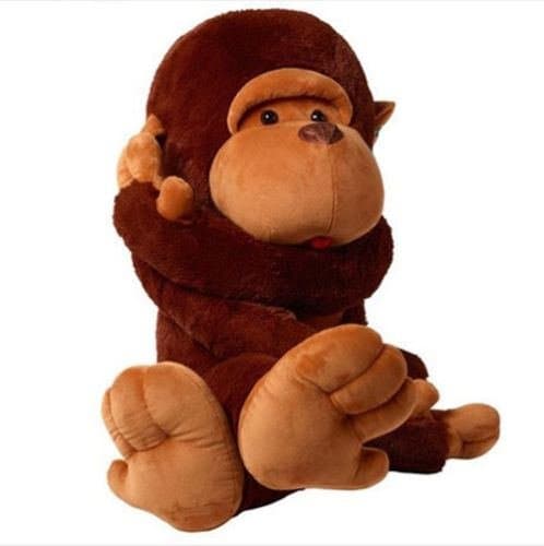 80CM Stuffed Giant Plush Brown Monkey Huge