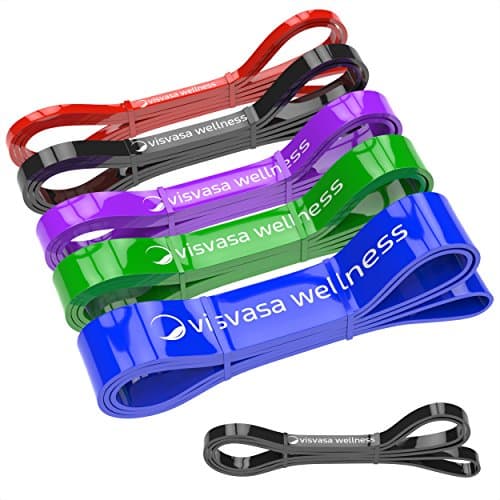 Pull Up Band - Resistance Band - Stretch Band - Mobility Band - User Guide eBook and FREE BONUS Ulimate Guide to Healthy Eating eBook