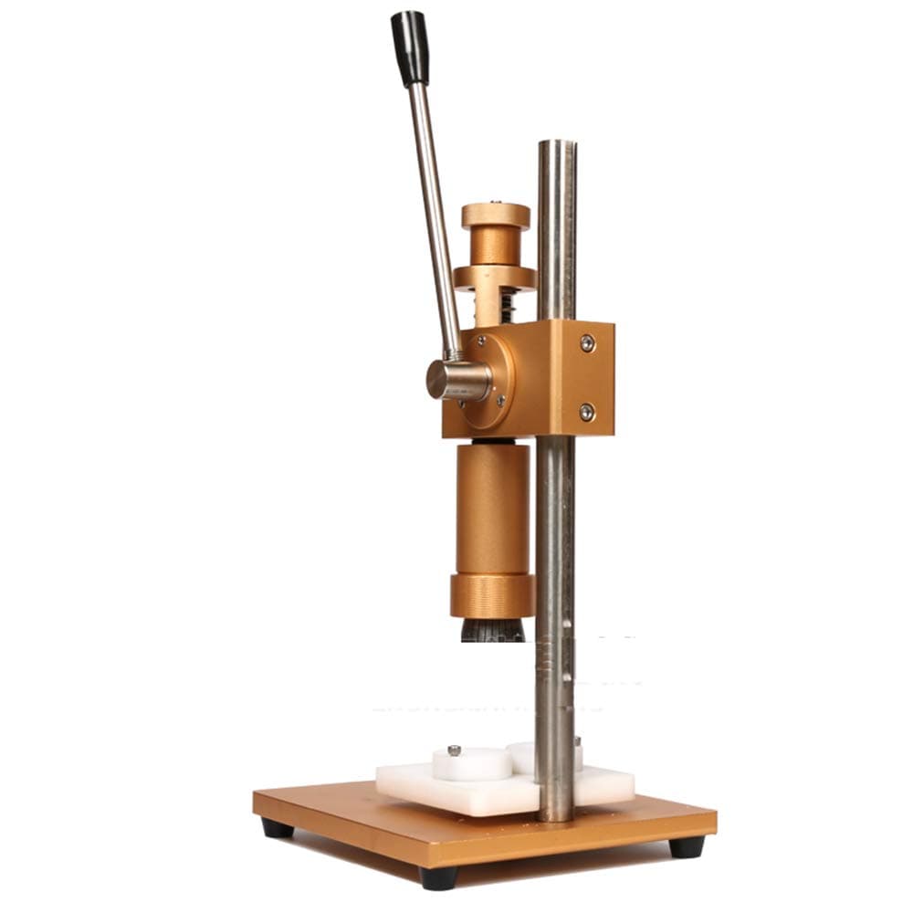 ZGUO Manual Perfume Crimper Bottle Capper Perfume Press Capping Machine Perfume Cover Crimping Machine Perfume Package Machine Perfume Spray Crimper Bottle Sealing Machine ((15mm))