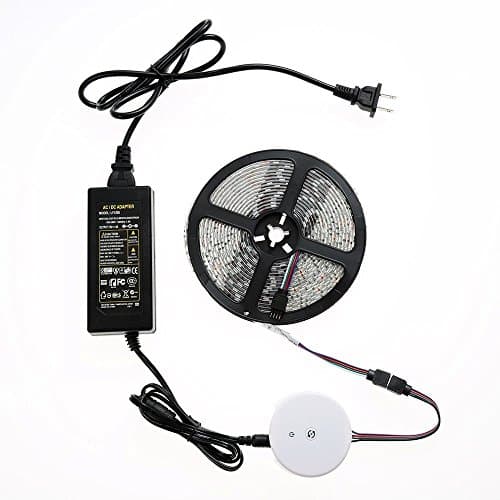 ALight House iOS iPhone Android App Controlled Bluetooth LED Light Strip Kit 32.8feet RGB Multicolor for Home Party Neon Accent Lighting Rope