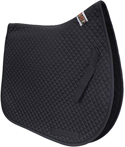 ECP Cotton Quilted All Purpose Saddle Pad - Black