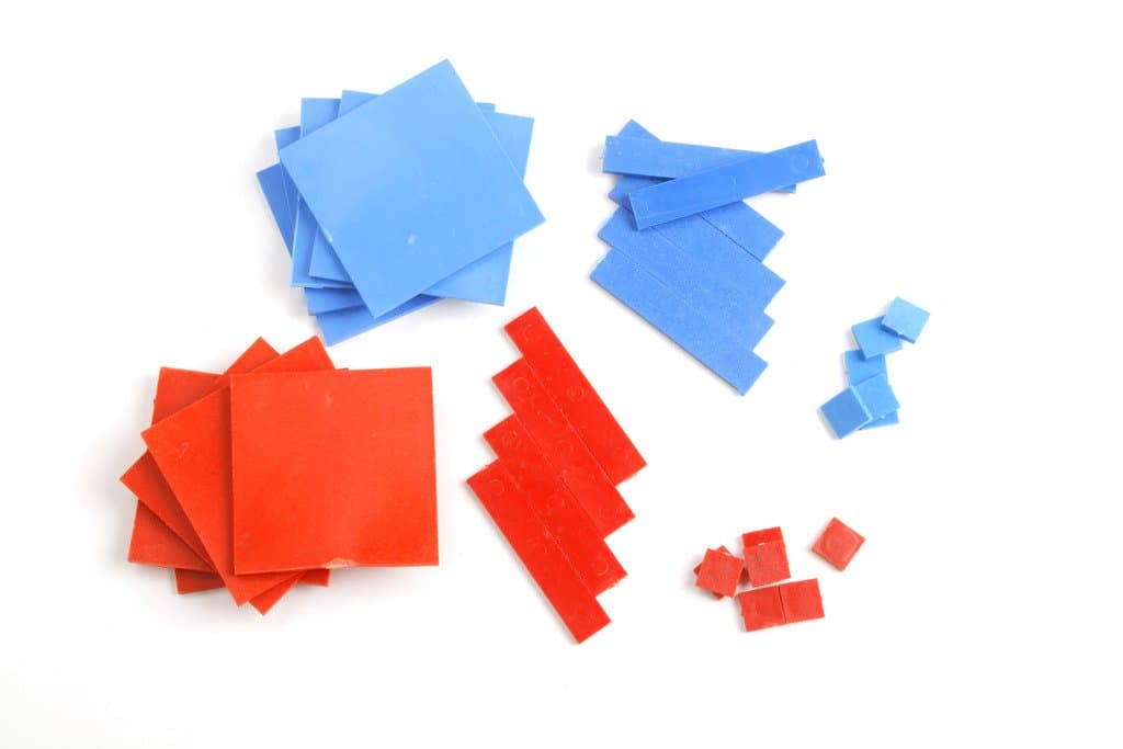 Wisetime Algebra Tiles -One Variable Plastic Set