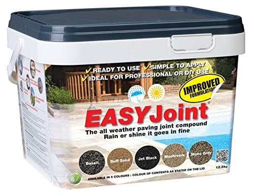 Easy Joint BASALT 12.5Kg *20 tubs* paving jointing compound mortar grout Azpect
