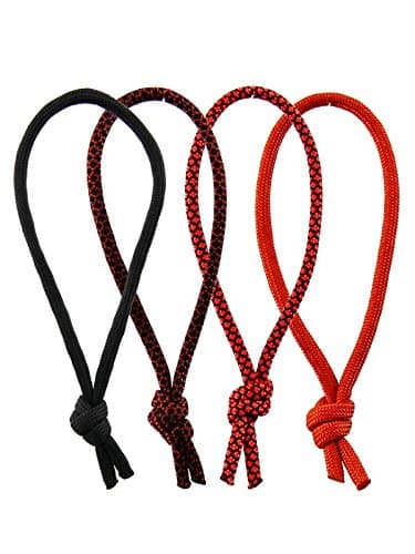 4-Pack Pro Tour Quality Leash String Cord for Surfboard, Longboard and SUP by Island Chains