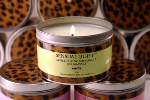 8 oz Sensual Light Massage Candle - Sugar Cookie