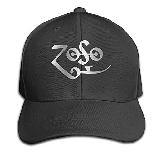 Led Zeppelin Band (3) Platinum Logo Adjustable Baseball Hat