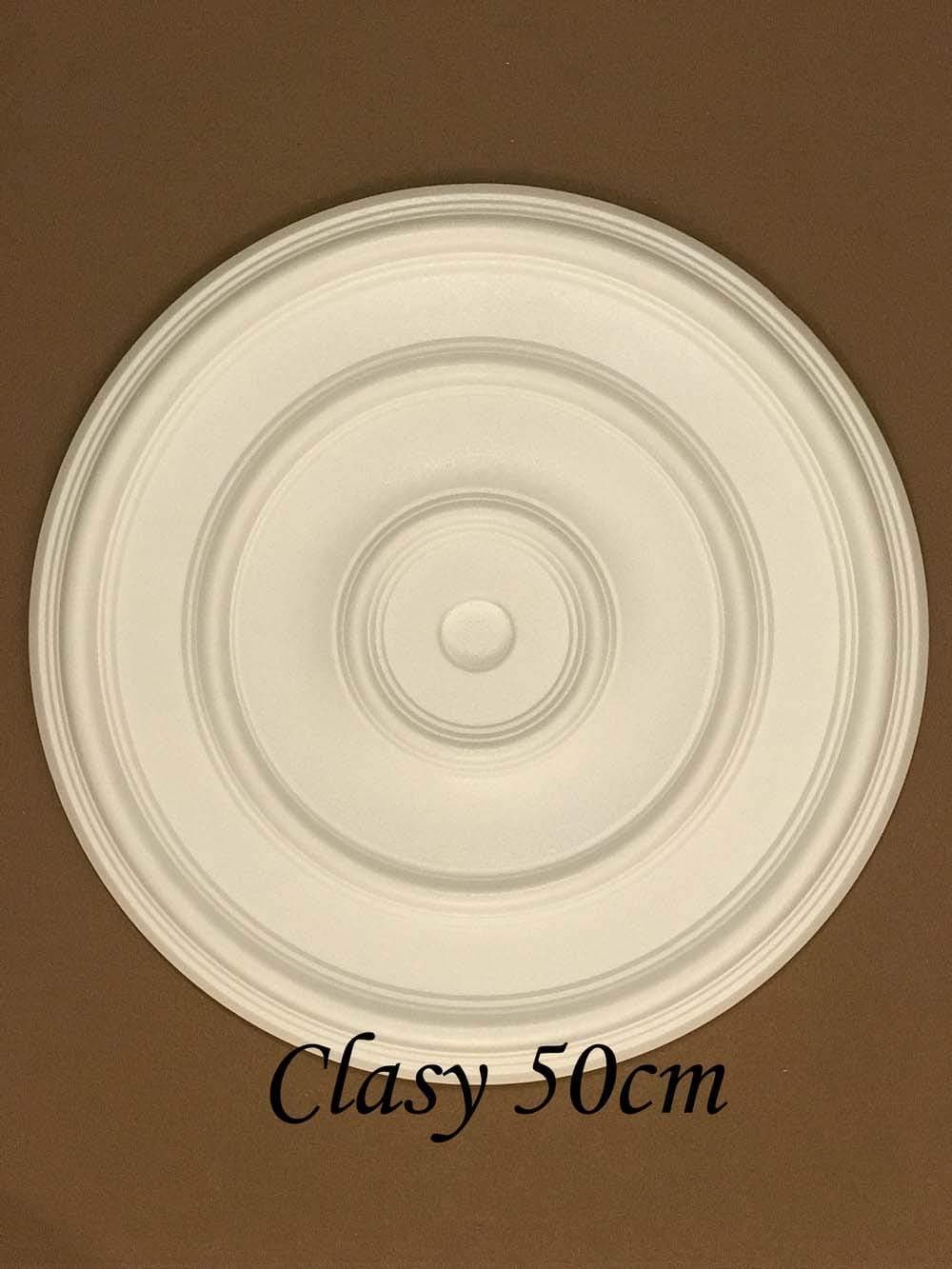 Classy Ceiling Rose Polystyrene Easy Fit Very Light Weight