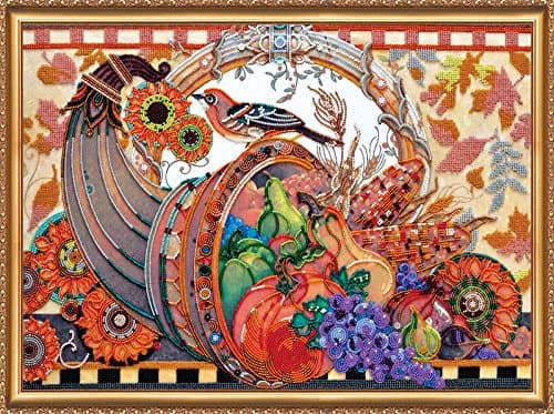 Beaded DIY Embroidery Kit"Cornucopia"