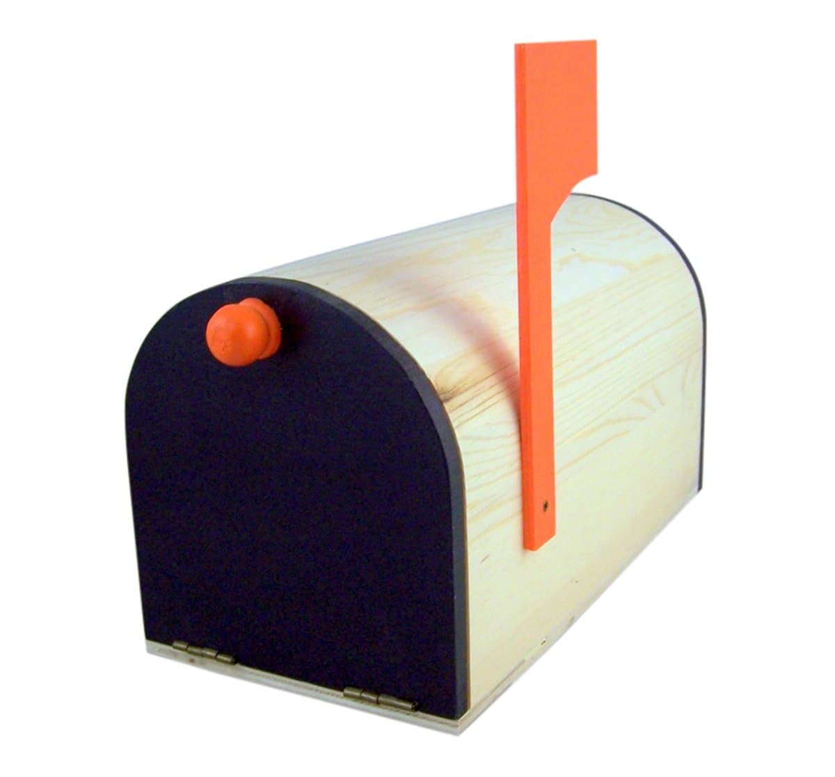 Post Pals Mailbox with Orange Flag Craft Project