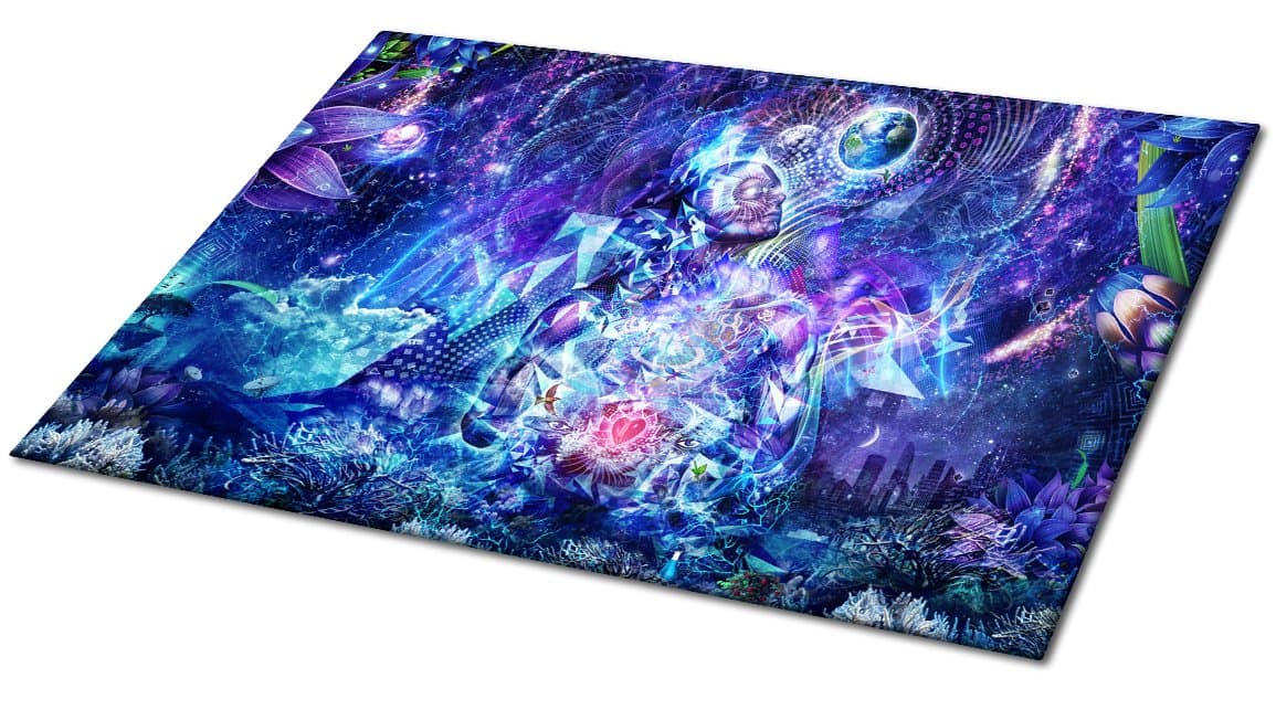 Mythic "Transcension" Oversize Mouse Pad 15" x 10" - Ideal use for Gaming / Work / Decor - Print of Original Artwork by Cameron Gray (Officially Licensed)