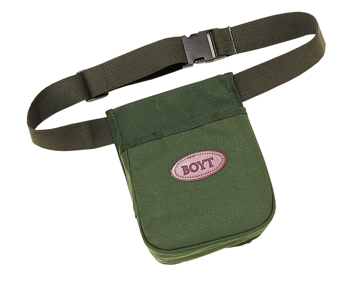 Boyt Harness Canvas Twin Compartment Shell Pouch (OD Green)
