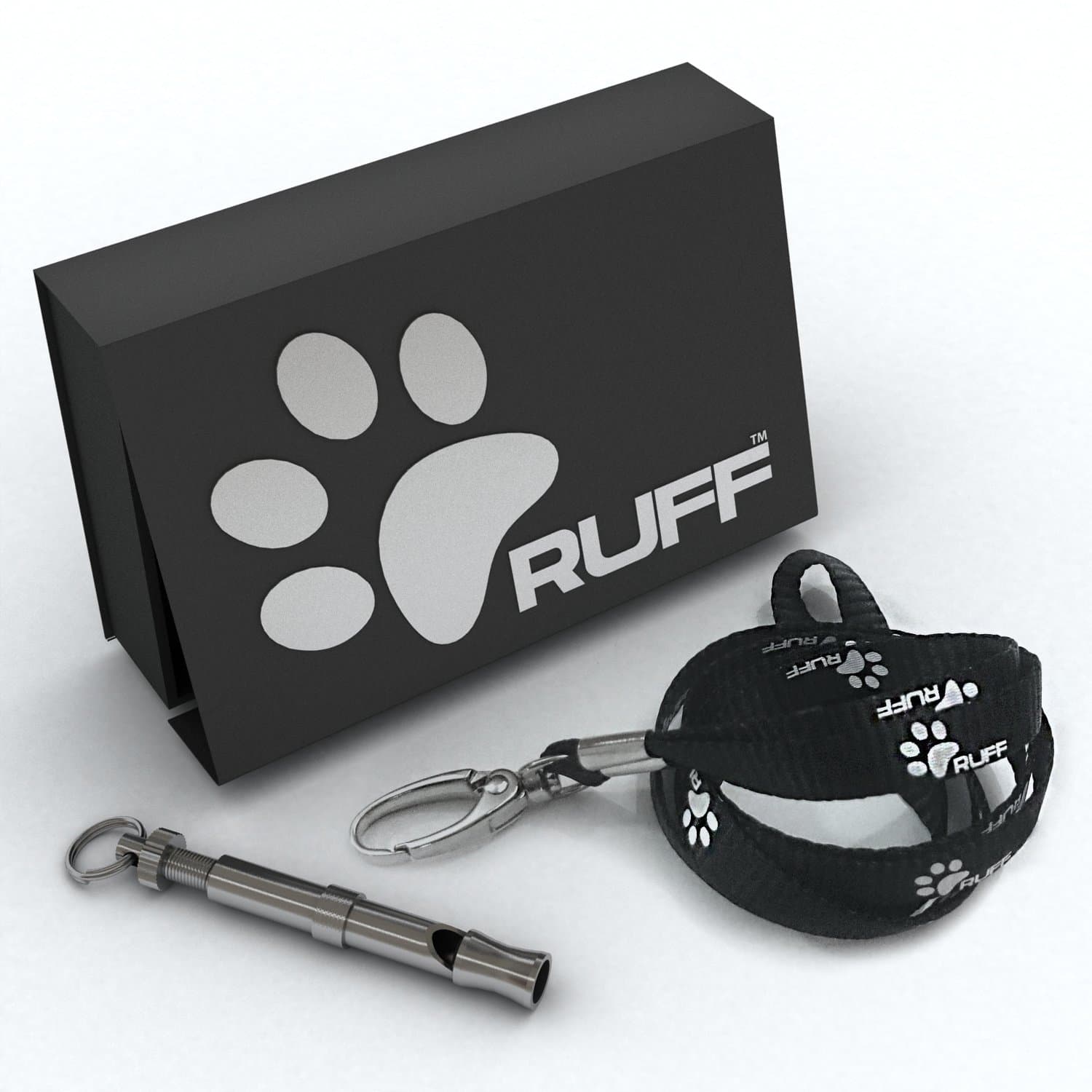RUFF RUFFDW1 Dog whistle Bundle with Lanyard, Presentation Box and 5 Dog Training ebooks