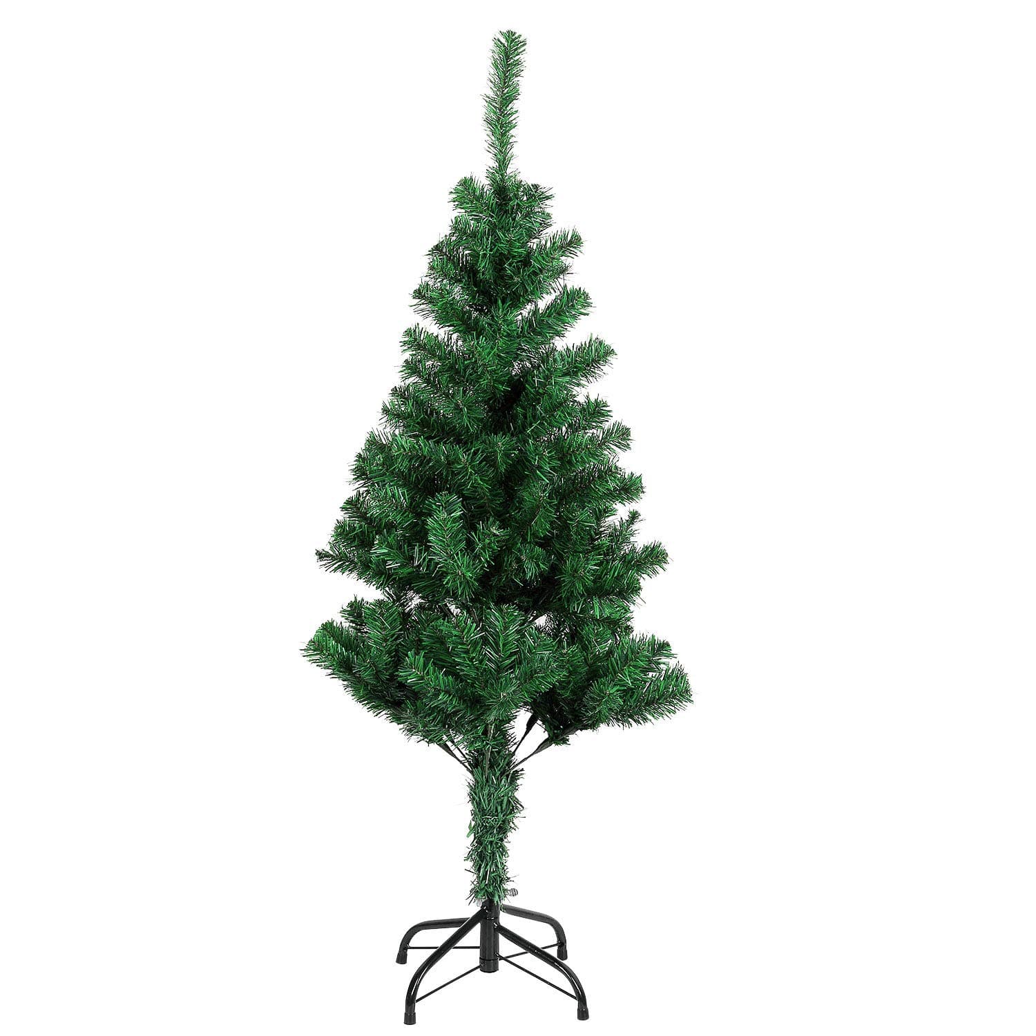ZOGIN 5FT Premium Artificial Christmas Tree with Solid Metal Legs Perfect for Indoor and Outdoor Holiday Decoration (500 Tips,Green)