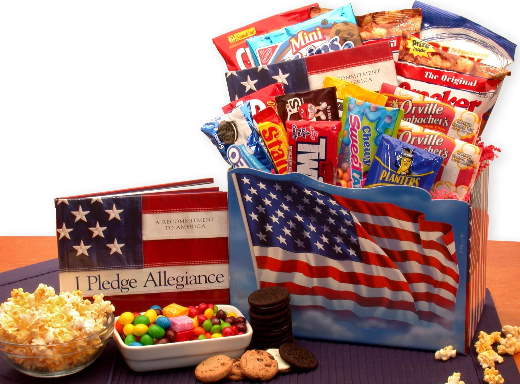 Snack Gift American Pride Large Snack Gift Box