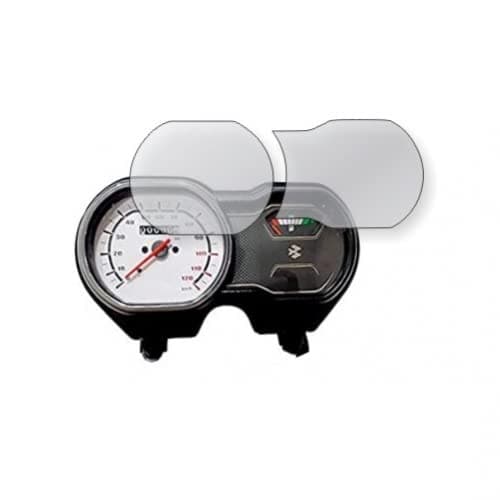 9H Nano Speedometer Scratch Guard Screen Protector Compatible with Bajaj Platina 100 ES (Pack Of 2)