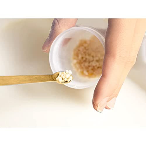 5-Piece Mini Gold Measuring Spoon Set, Tiny Metal Spoons for Dry or Liquid Ingredients Tad Dash Pinch Smidgen Drop for Baking Cooking Use