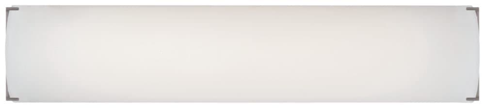 Forecast Lighting F3482-36U Edge Energy Efficient Two-Light CFL Bath with Etched White Glass, Satin Nickel