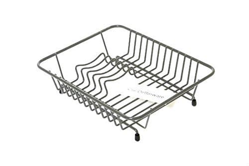 Delfinware Dish Drainer, 31.5 x 25 x 8.5 cm, Grey