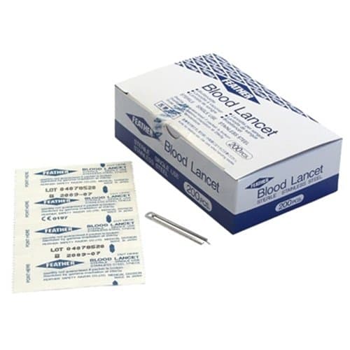 Feather® Disposable Blood Lancet