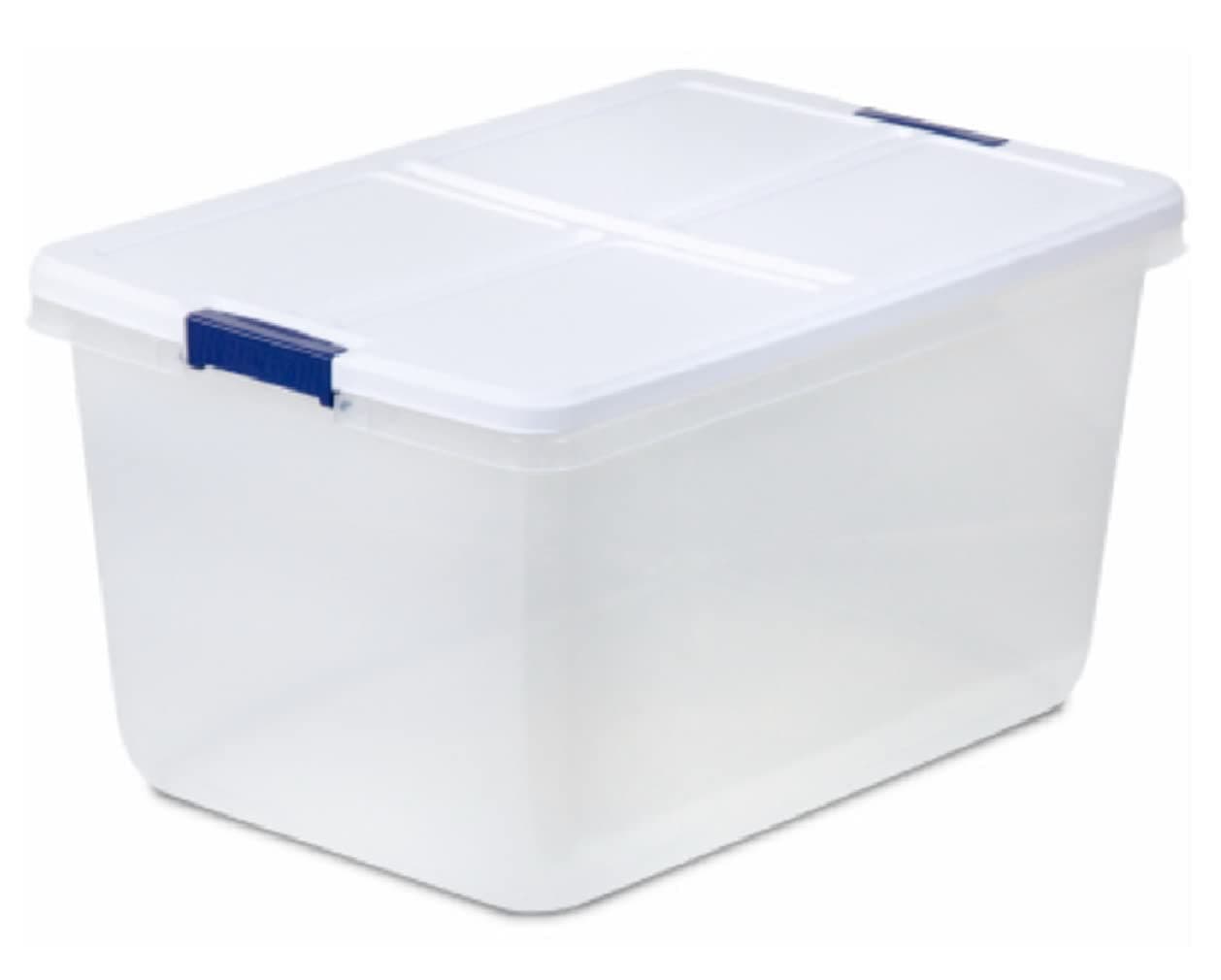 Hefty Hft-7105-010000044-6 Latched Storage Bin, 66 Quart