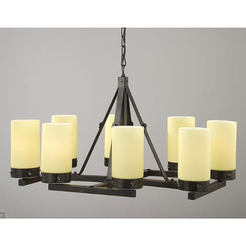 Jojospring Antique Linear 8-light Chandelier