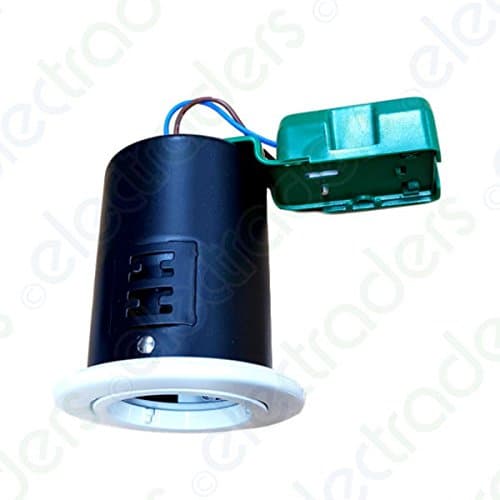 JCC JC94113WH Fire Rated GU10 Down Light Fixed White (No Lamp)