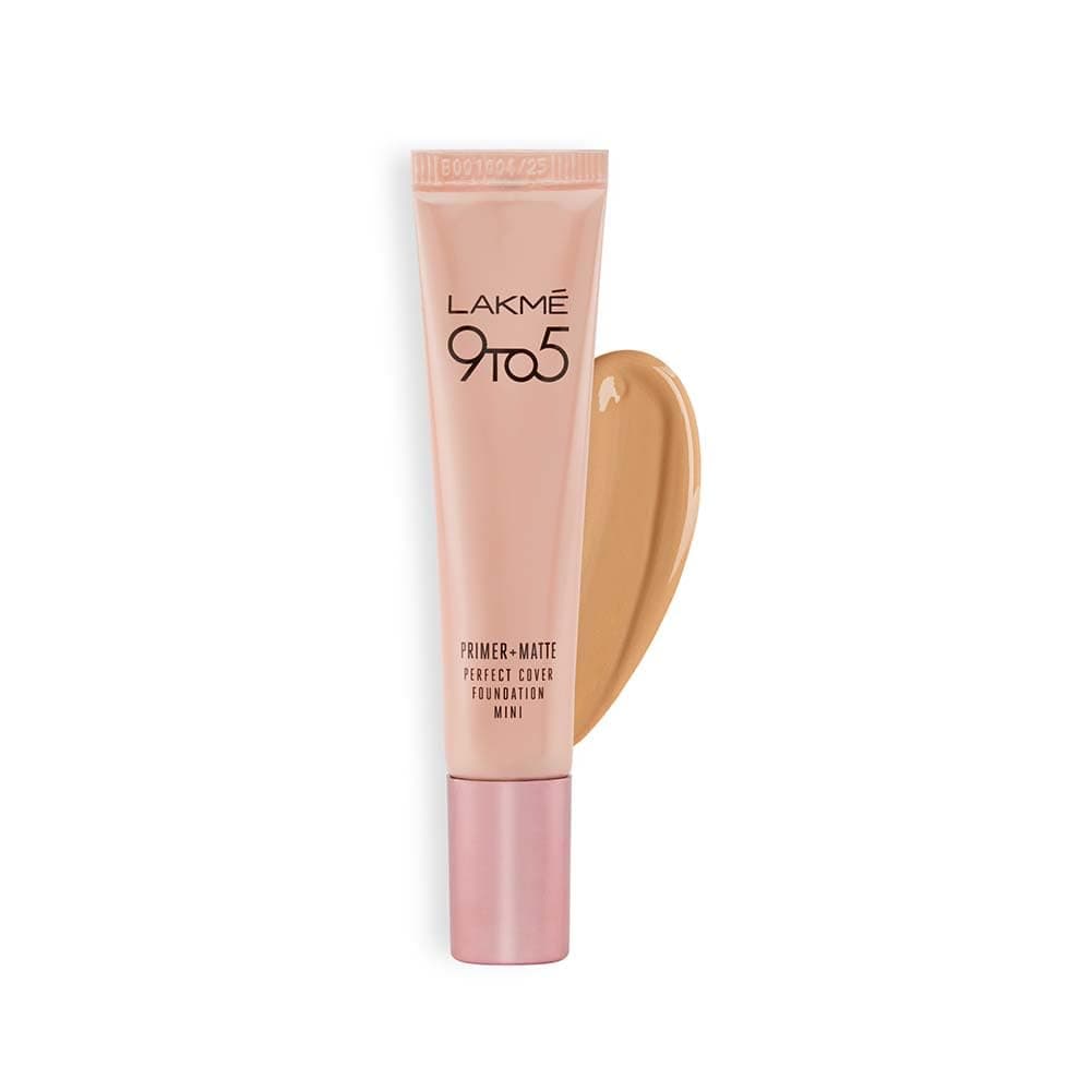 9-5 P+M Fdn Warm Beige Liquid Foundation, Full Coverage, Matte Finish, For Normal Skin Type, 15Ml