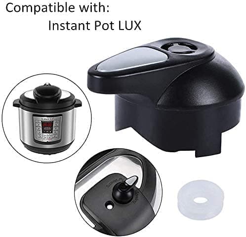 Wocst Steam Release Handle,Float Valve Replacement Parts with Anti-Block Shield For Instant Pot IP-LUX Mini,IP-LUX50,IP-LUX60 and IP-LUX80 (LUX)
