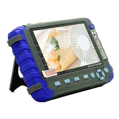 5 Inch LCD 4 in 1 CCTV Tester Support 720P/1080P/3.0mp/4.0mp/5.0 Megapixel AHD, TVI, CVI & CVBS Analog Camera, Security Video Monitor Support PTZ Controller, Color bar Generator, UTP Cable Test …