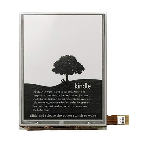 ED060SC7 Original 6inch e-Ink e-Paper epaper LCD Display Screen for Amazon Kindle Keyboard D00901 Ereader Screen Repair Replacement Part E-Ink LCD Display Panel
