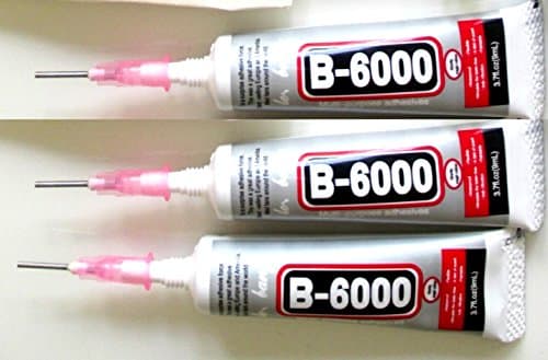 B6000 3pcs Glue 9ml with Needle Precision tips Bling my shoes Trademark UK00003085705