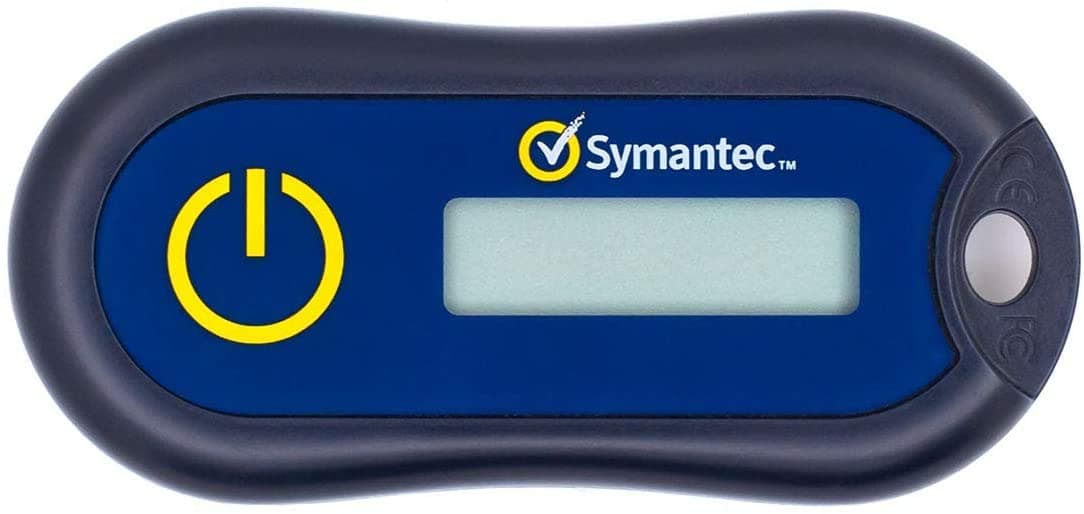 FEITIAN Technologies Symantec VIP Hardware Authenticator - OTP One-Time Password Display Token - Two-Factor Authentication - Time-Based TOTP - Keychain Size