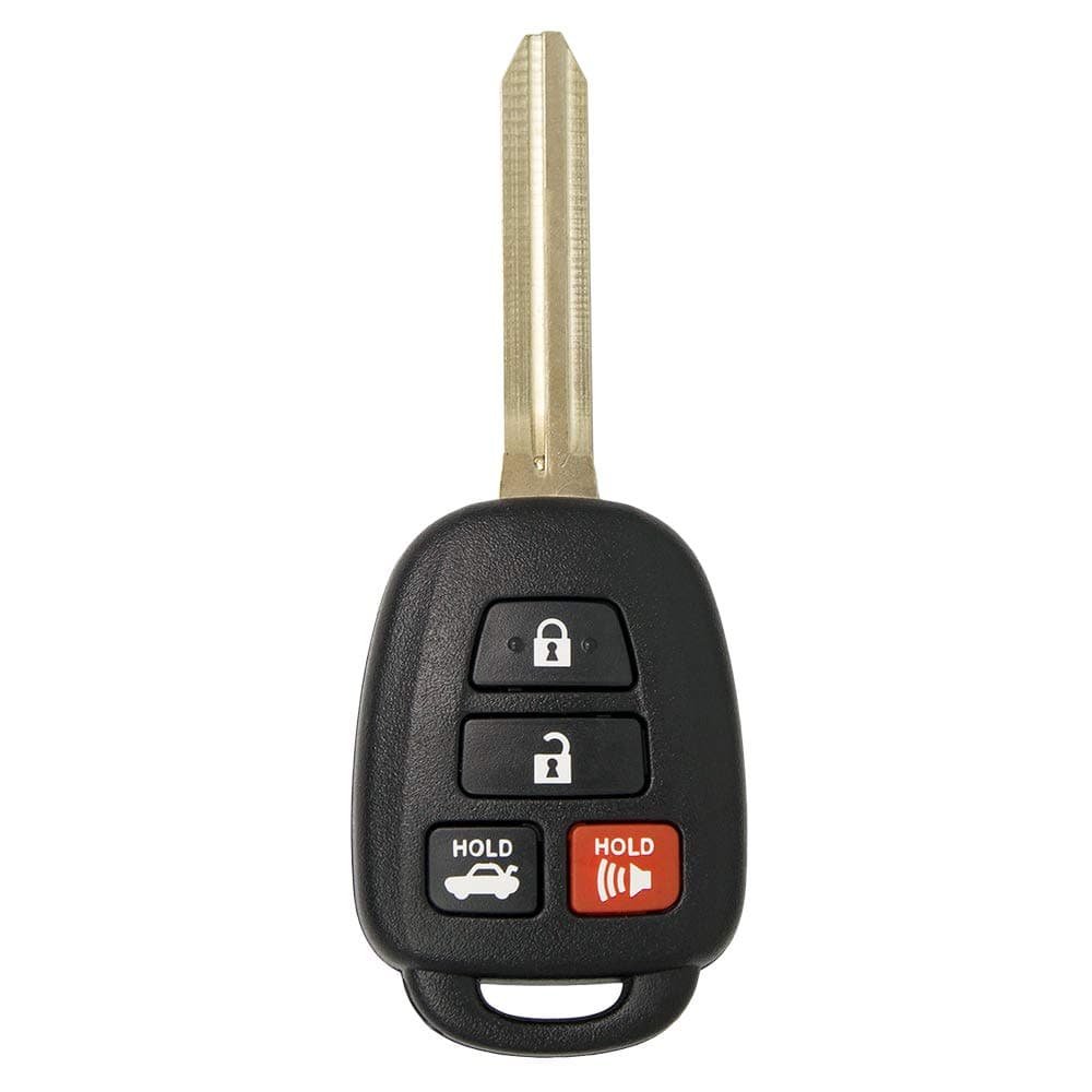 Keyless2Go Replacement for New Keyless Entry Remote Car Key for Vehicles That Use HYQ12BDM, HYQ12BEL with H Chip