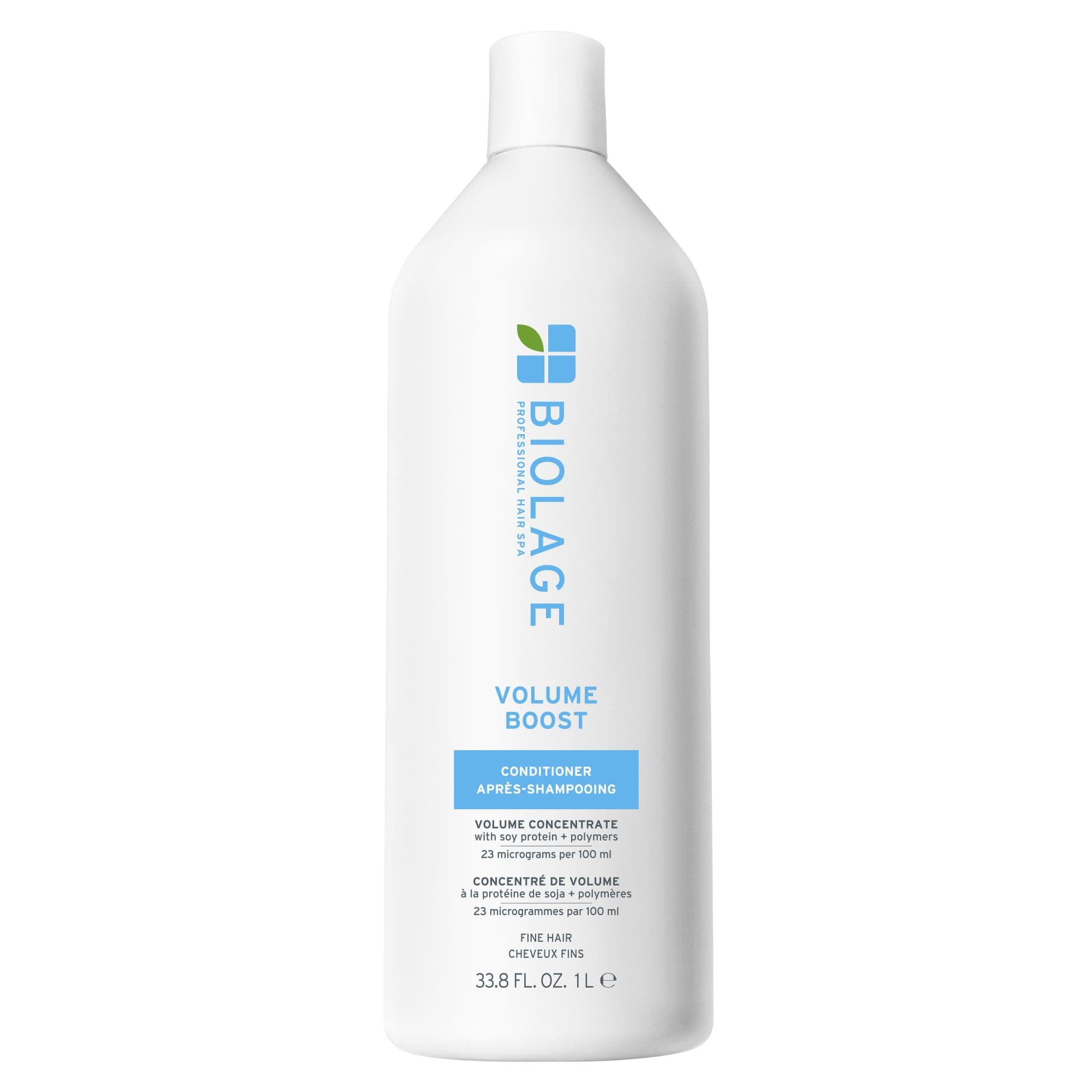 Biolage Volume Boost Conditioner - Weightless Moisture, Shine & Volume, Detangles Fine Hair, Soy Protein & Polymers, Vegan & Paraben-Free