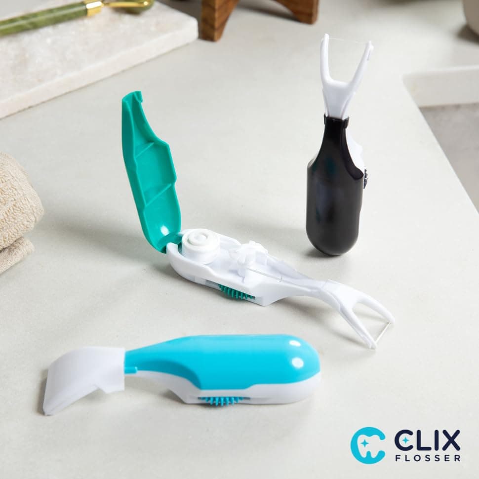 Clix Flosser Light Blue