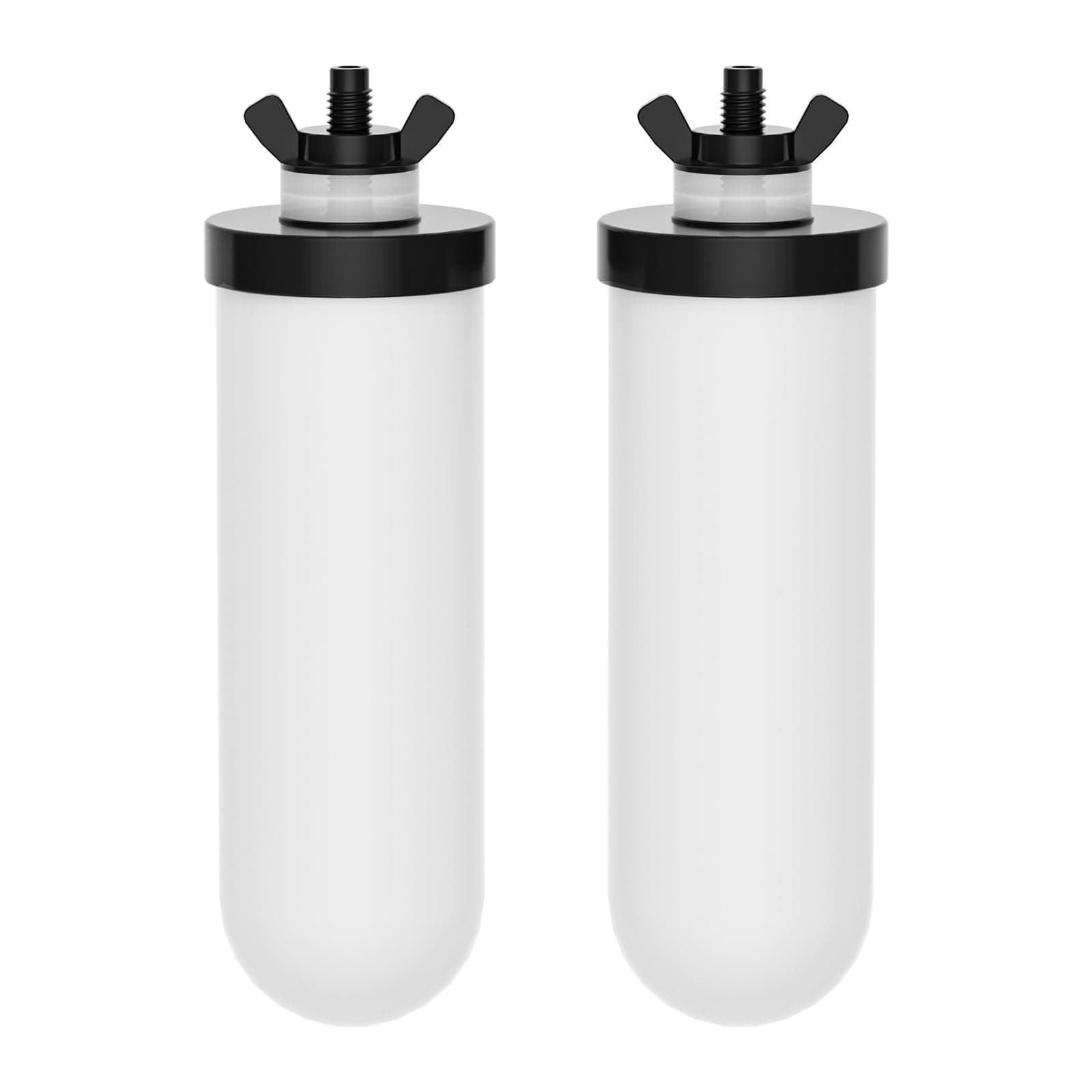 PurewellTC-2 Ceramic Purification Elements, Replacement Filters for ProOne® and Berkey® Filters, ProOne® Big+ or Berkey® Big Countertop Gravity Water Filter System and Purewell System (2 Pack)