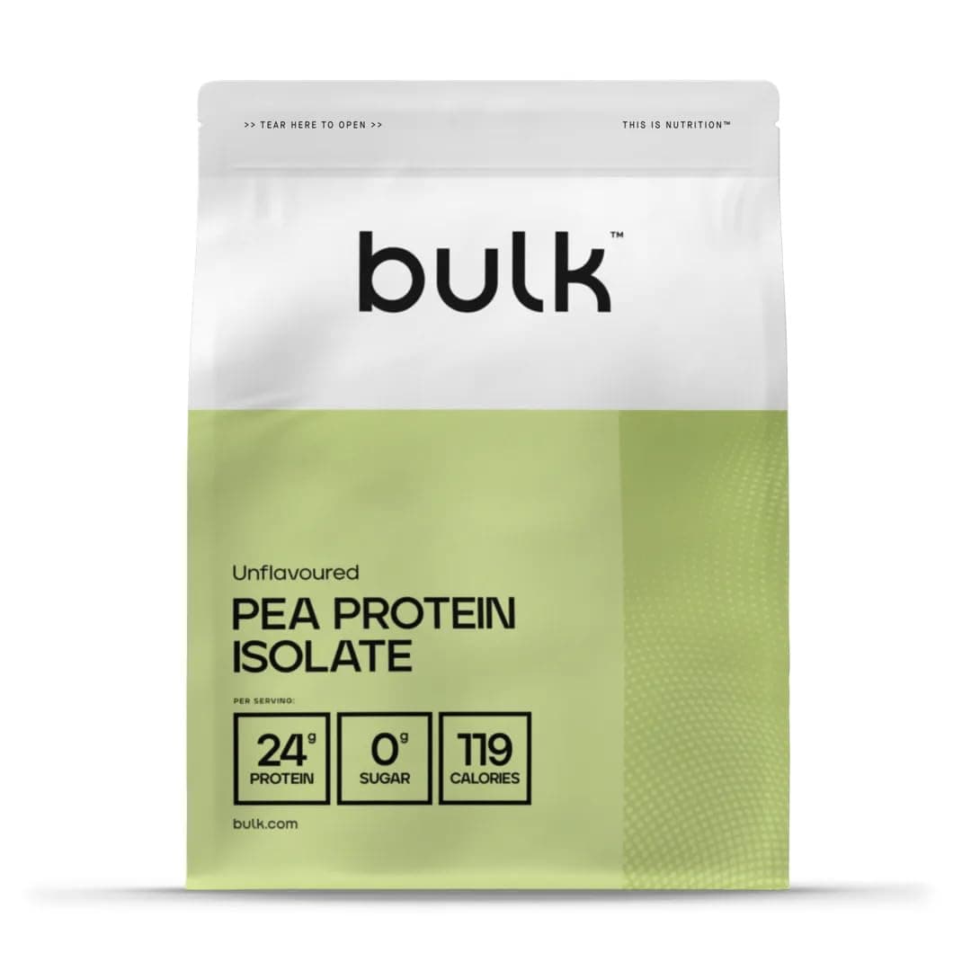 Pea Protein Isolate Powder, Vegan Protein Shake, 2.5 kg, 83 Servings, Packaging May Vary