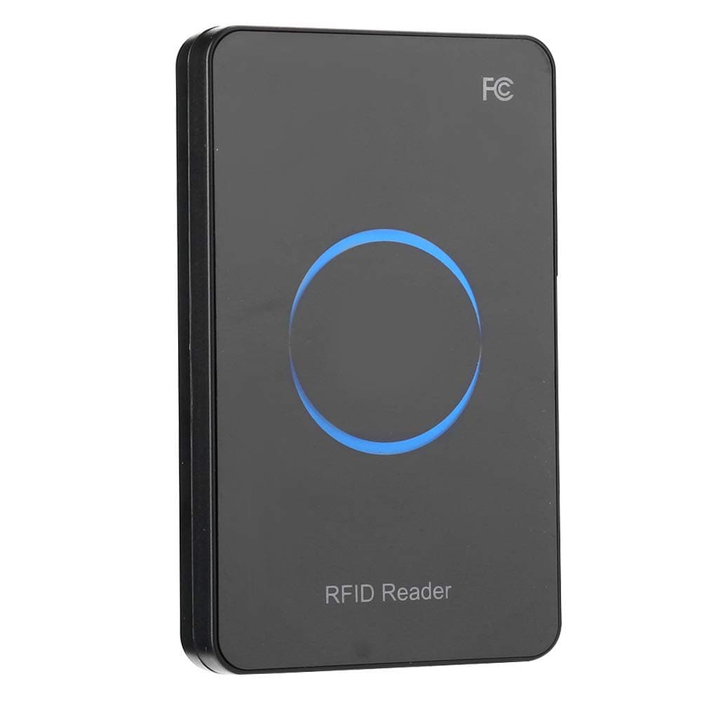 RF UHF Smart Contactless Reader Writer, USB Interface Identification Card Reader With LED Display, Plug and Play Duplicator for ISO18000-6C ISO18000-6B Standards