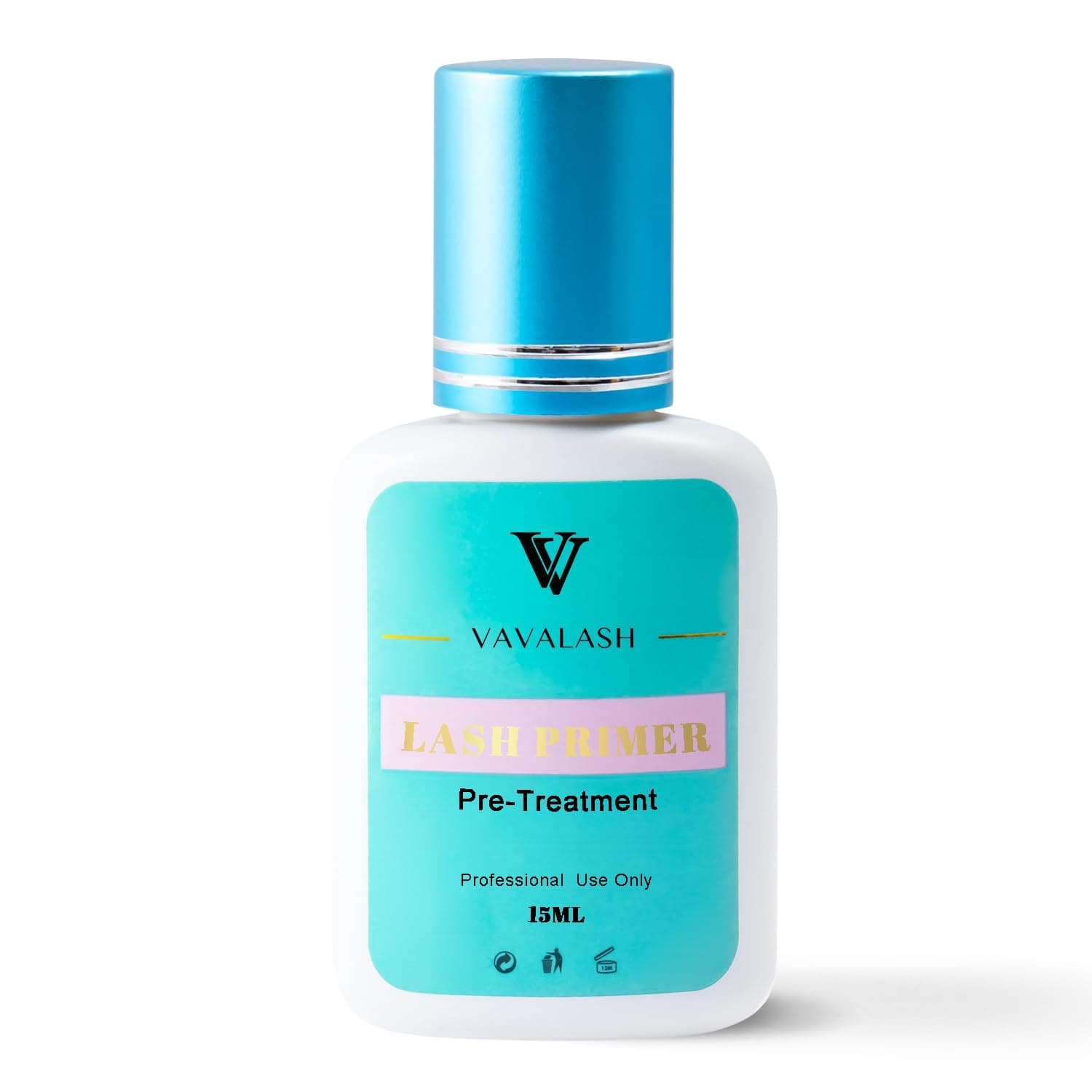 Lash Primer for Eyelash Extensions 15 ML Lash Extension Primer Increase Adhesive Bonding Power Easily Removes Proteins and Oils Clean Natural Lashes Professional Use Only(15ML)