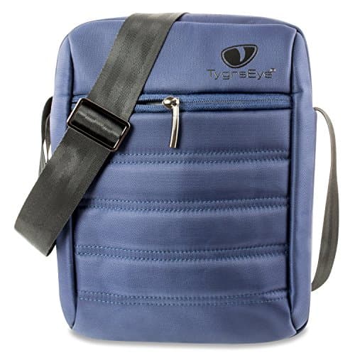 IT Security Pro Designed RFID Blocking Crossbody Messenger Bag for Travel Accessories Protection, iPad, Tablet, 10.5” Laptop