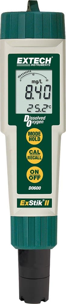 DO600 Waterproof ExStik II Dissolved Oxygen Meter