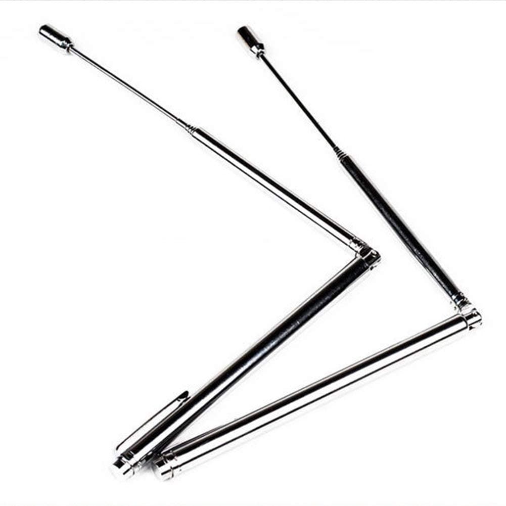 Dowsing Rods 2 Pcs/set Flexible Divining Measuring Instruments Durable Accessories Stainless Steel Ghost Tool Detector Water Adjustable Witching Observe Hunting
